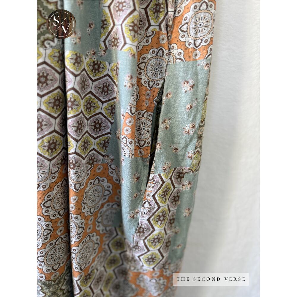 Known Supply Misty Patchwork Dress Sleeveless Boho Size XL - Picture 5 of 9